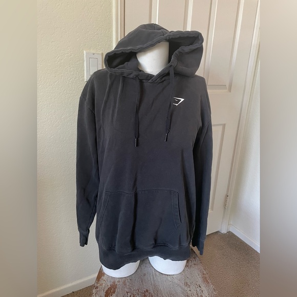 Gymshark Black Unisex Hoodie - Picture 1 of 10